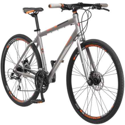 Schwinn Phocus 1500 700C Flat Bar Road Bike (For Men) in Grey