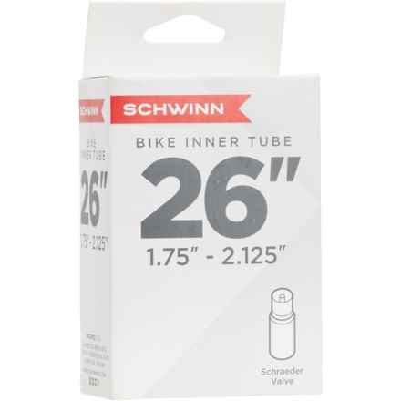 Schwinn Schraeder Valve Bike Inner Tube - 26” in Black