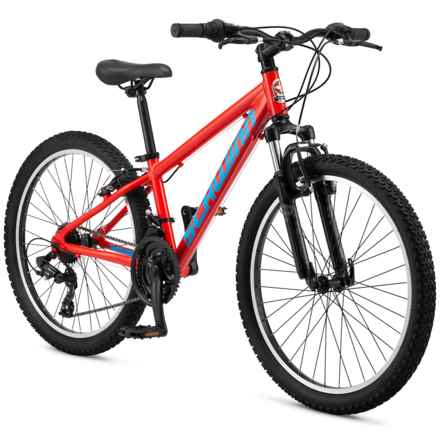 Schwinn Timber Trail AL Mountain Bike - 24” (For Boys) in Red