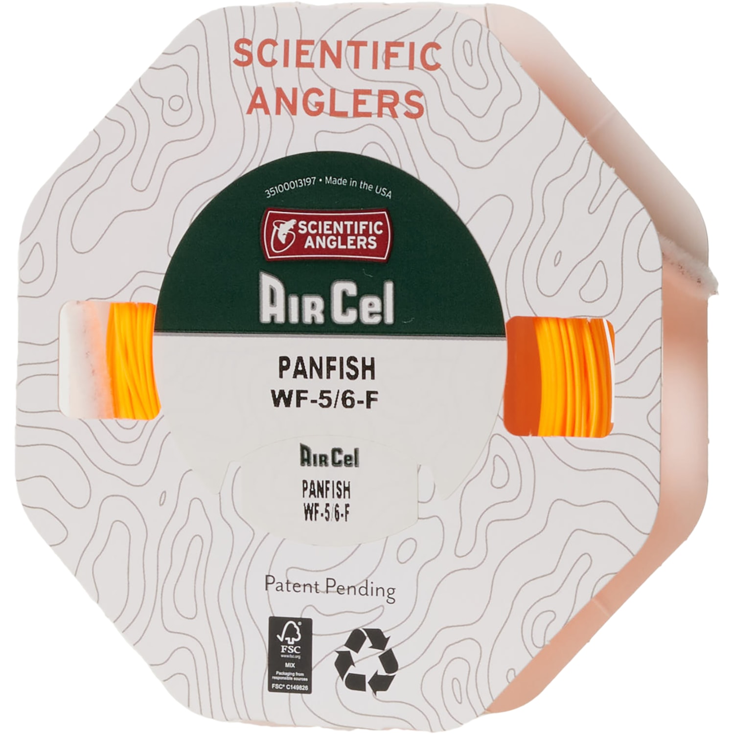 Scientific Anglers AirCel Weight Forward Floating Fly Line (Multiple Wts, Yellow)
