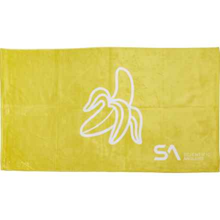 Scientific Anglers Banana Logo Microfiber Boat Towel - 42x24” in Yellow