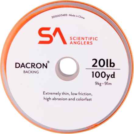 Scientific Anglers Dacron Backing Fly Line - 100 yd., 20 lb. in Orange