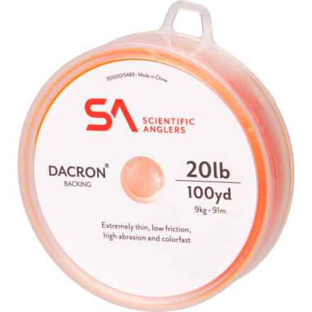Scientific Anglers Dacron Backing Fly Line - 100 yds., 20 lb. in Orange