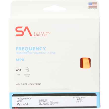 Scientific Anglers Frequency MPX Floating Freshwater Fly Line in Orange