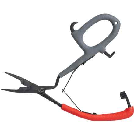 Scientific Anglers Regulator Ergo Hemo Fishing Clamp - 7” in Black/Red/Gray