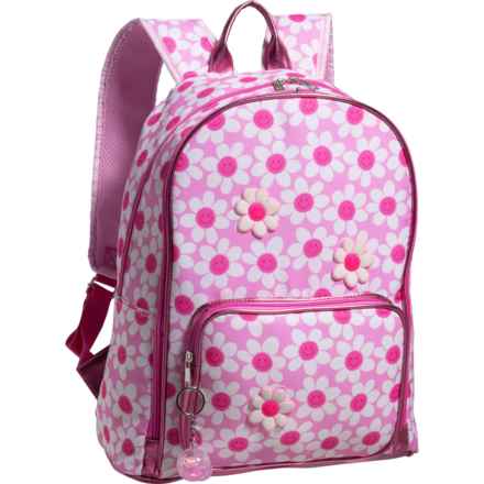 SCOOL DAZE Fun Print Backpack (For Girls) in Flower Print