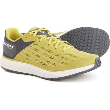 Scott Cruise Running Shoes (For Men) in Lemongrass Yellow/Dark Grey