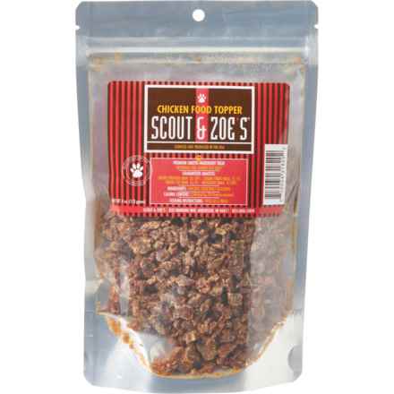 Scout and Zoes Chicken Topper Bag Dog Food Additive - 4 oz. in Chicken