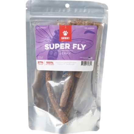 Scout and Zoes Superfly Larvae Jerky Dog Treats - 3 oz. in Super Fly