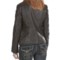 5341G_2 Scully Contrast Stitch Plonge Jacket - Leather (For Women)