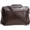 136XV_3 Scully Hidesign Leather Double Buckle Workbag