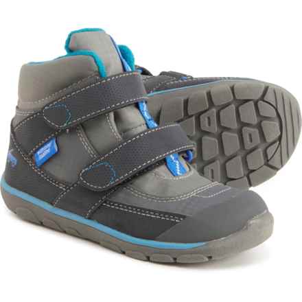 See Kai Run Little Boys Atlas II Snow Boots - Waterproof, Insulated in Gray/Black