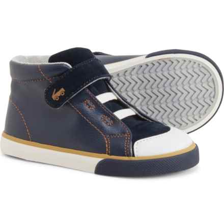 See Kai Run Little Boys Navy Belmont II Shoes in Navy