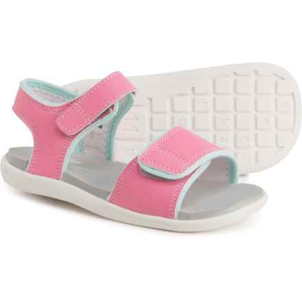 See Kai Run Little Girls Logan Sandals in Hot Pink