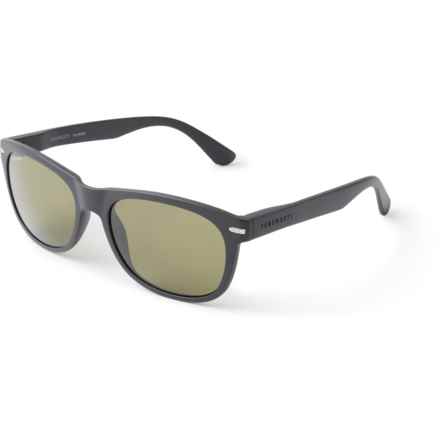 Serengeti Made in Italy Anteo Sunglasses - Polarized Mirror Lenses (For Men) in Black Matte