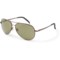 Serengeti Made in Italy Carrara Aviator Sunglasses (For Men and Women) in Matte Henna