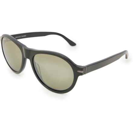 Serengeti Made in Italy Danby Sunglasses - Polarized in Shiny Black/Mineral