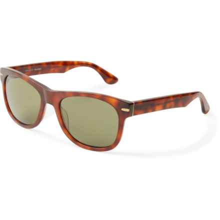 Serengeti Made in Italy Foyt Large Sunglasses - Polarized (For Men and Women) in Havana