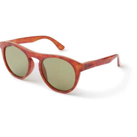 Serengeti Made in Italy Kingman Sunglasses - Polarized in Shiny Milky Vintage Tortoise