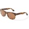 Serengeti Made in Italy Large Foyt Sunglasses - Polarized (For Men and Women) in Havana