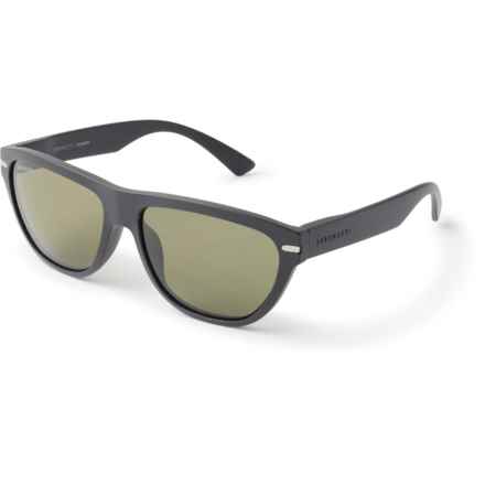 Serengeti Made in Italy Pancho Sunglasses - Polarized, Mineral Glass Lenses (For Men) in Matte Black