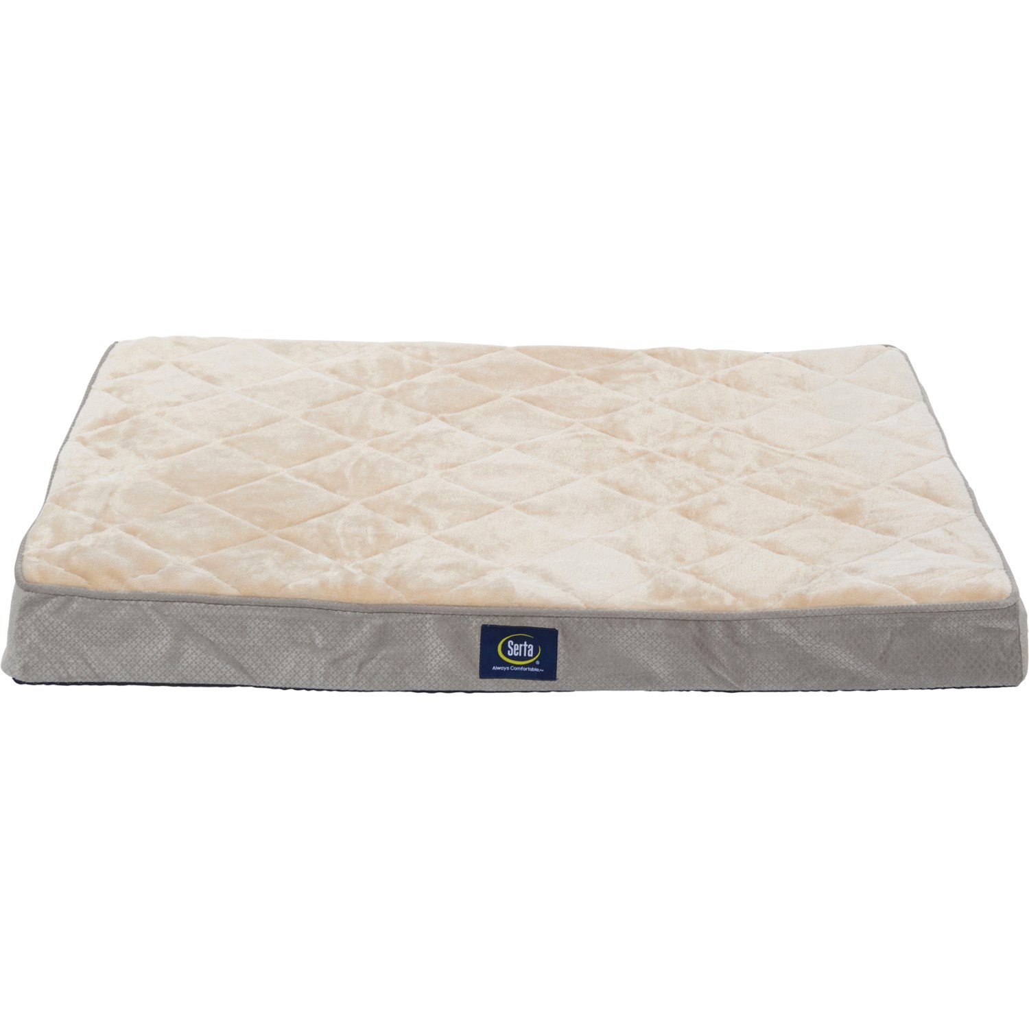 Serta Gray Quilted Pillow Top Dog Bed 36x27 Save 20