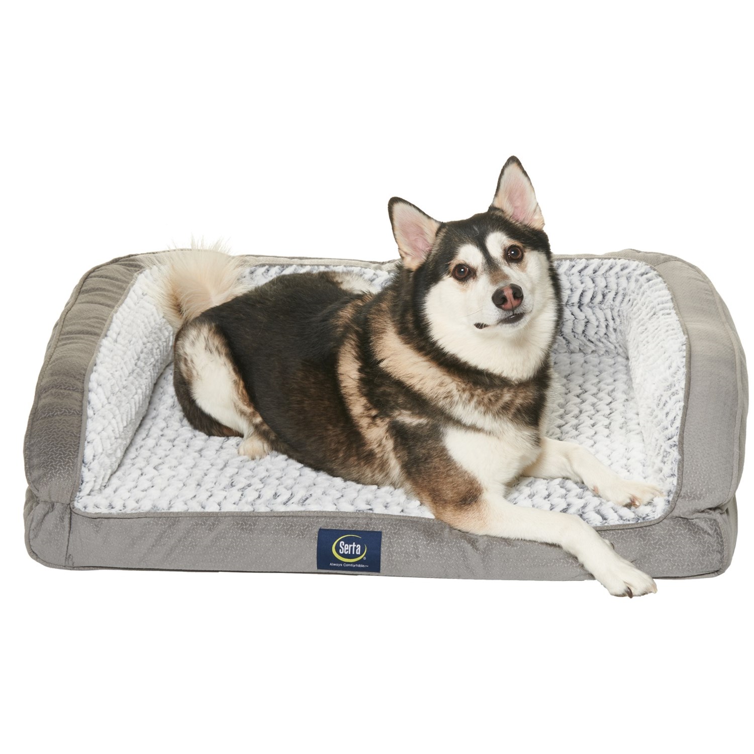 Serta Orthopedic Comfort Couch Dog Bed - 39x29”
