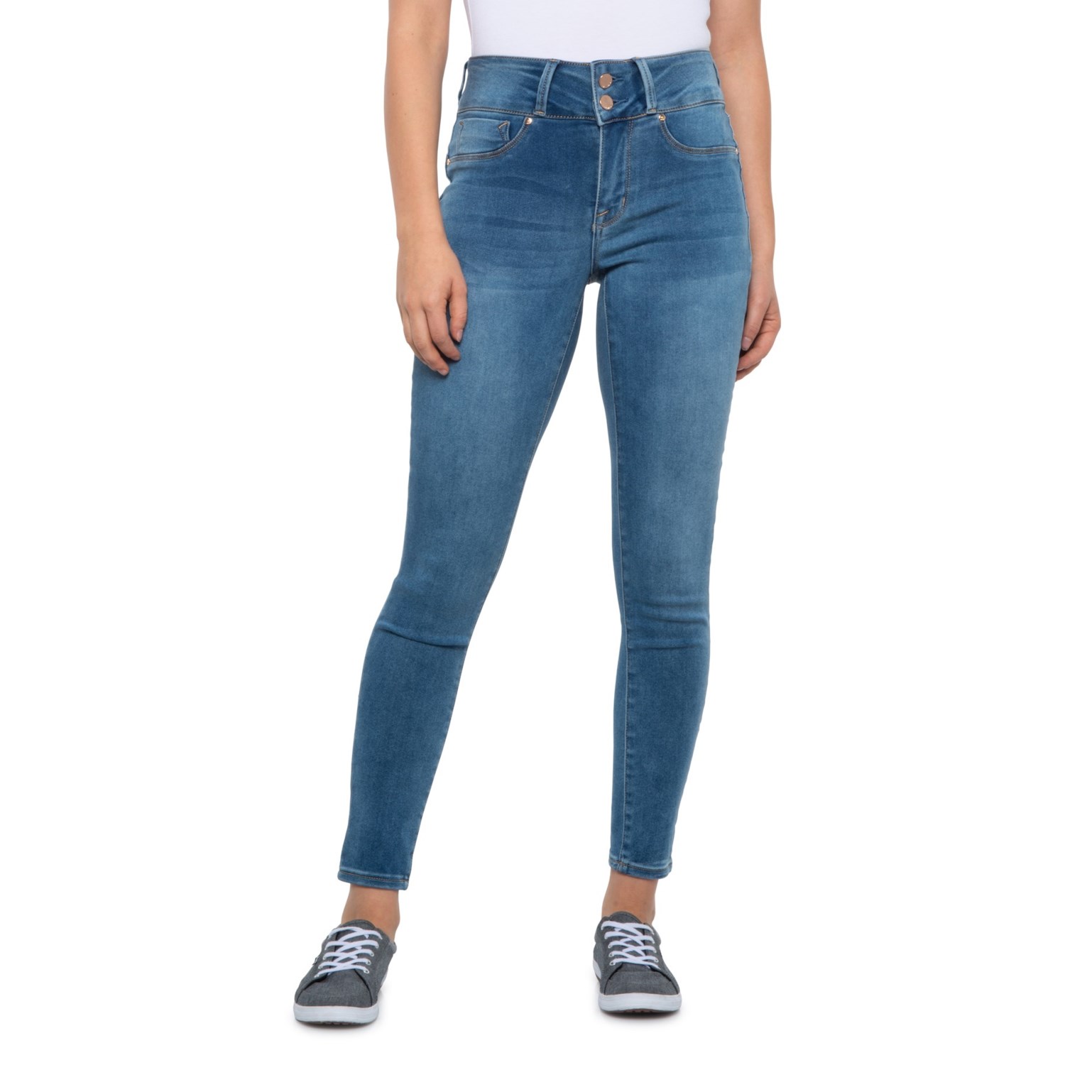 Seven7 Curvy High-Rise Jeggings (For Women) - Save 41%
