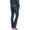 176GV_2 Seven7 Stud & Stone Knit Jeans - Slim Fit, Bootcut (For Women)