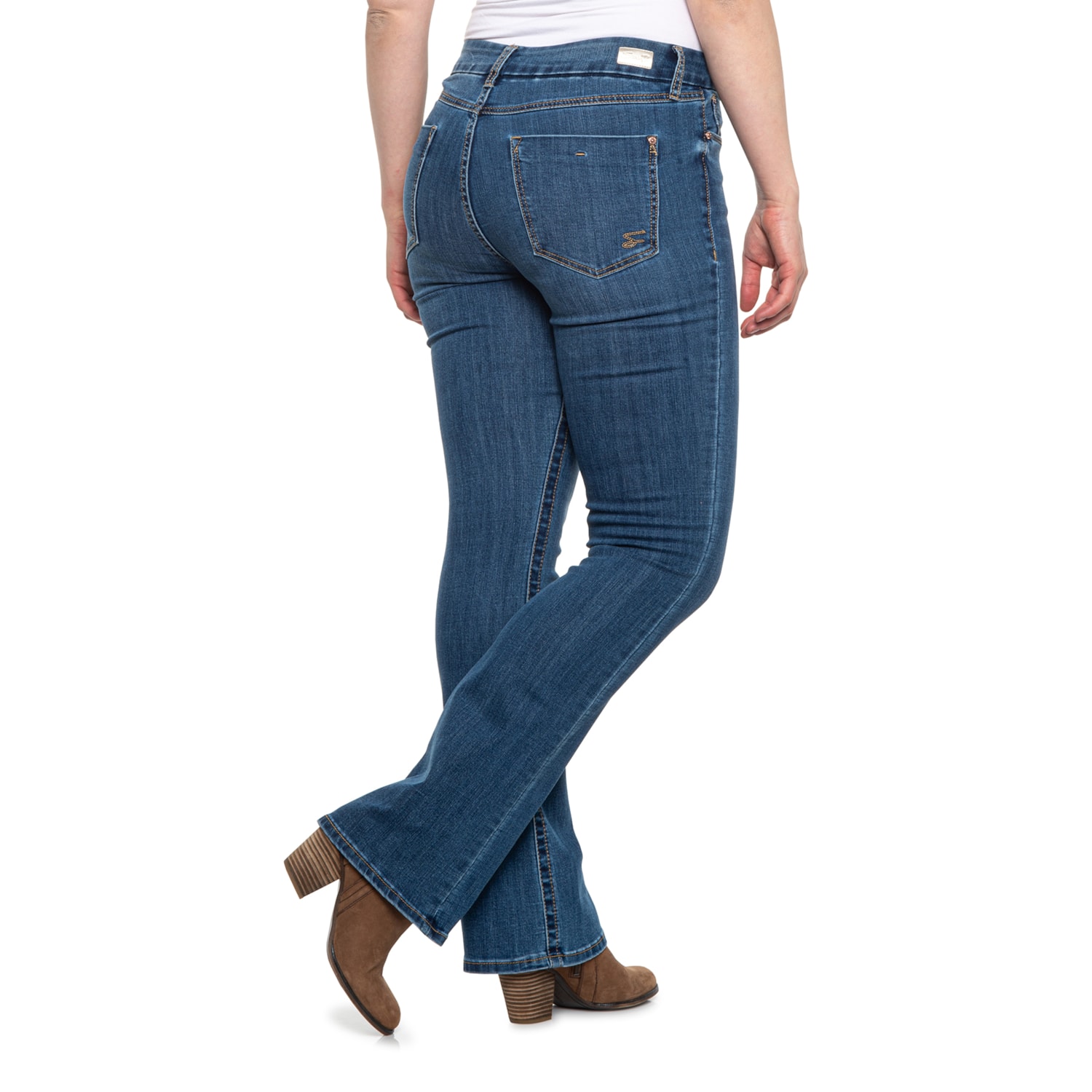 Seven7 Tummyless Bootcut Jeans (For 