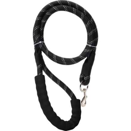 Sharper Image Rope Dog Leash - 6’ in Black