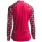 7224J_2 Shebeest Bellissima Geo Jersey Shirt - Long Sleeve (For Women)