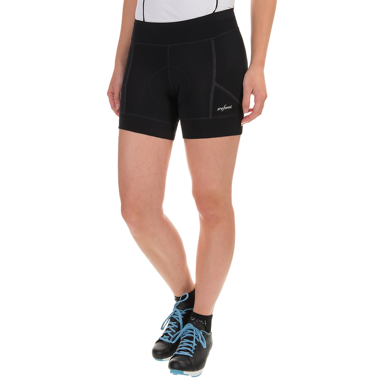 Shebeest RPM 5.5 Cycling Shorts – Contoured Fit (For Women)