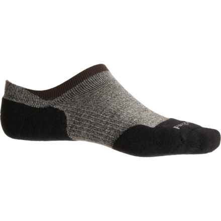 SHEPLAND Lightweight Socks - Merino Wool, Below the Ankle (For Men and Women) in Brown Marled
