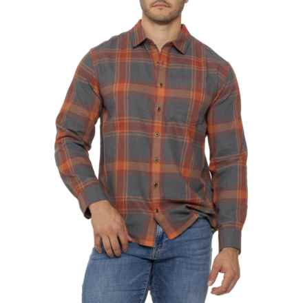 Sherpa Adventure Gear Batsa Eco Shirt - Long Sleeve in Clay Red Plaid