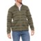 Sherpa Adventure Gear Bhutan Jacket - Full Zip in Evergreen Stripe