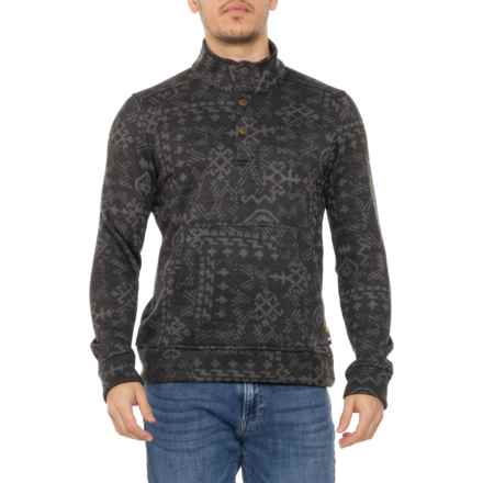 Sherpa Adventure Gear Bhutan Sweater in Kharani Grey Abstract