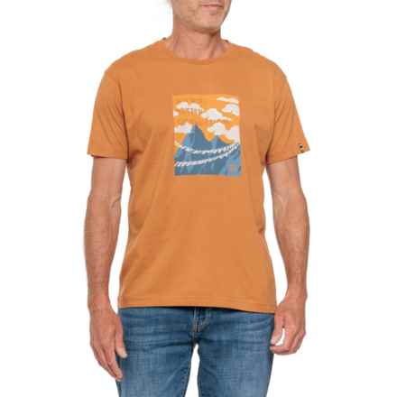 Sherpa Adventure Gear Destination T-Shirt - Organic Cotton, Short Sleeve in Caramel Destination