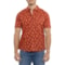 Sherpa Adventure Gear Indi Floral Shirt - Short Sleeve in Clay Red