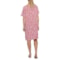 12A7W_2 Sherpa Adventure Gear Neha Faux-Wrap Dress - Organic Cotton, Short Sleeve