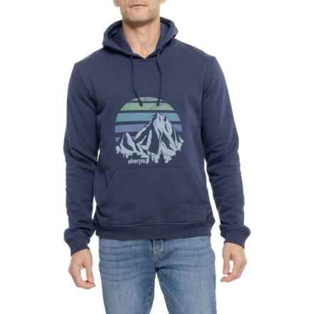 Sherpa Adventure Gear Pokhara Sunset Hoodie - Organic Cotton in Rathee Blue