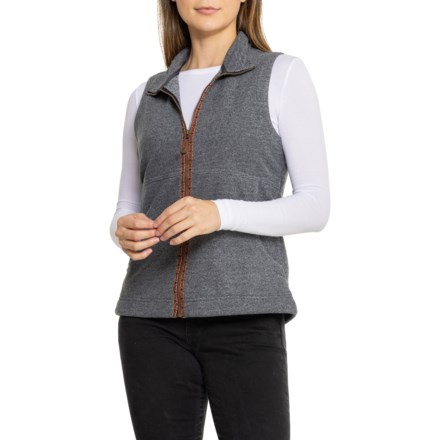 Sherpa Adventure Gear Rolpa Fleece Vest in Kharani Grey