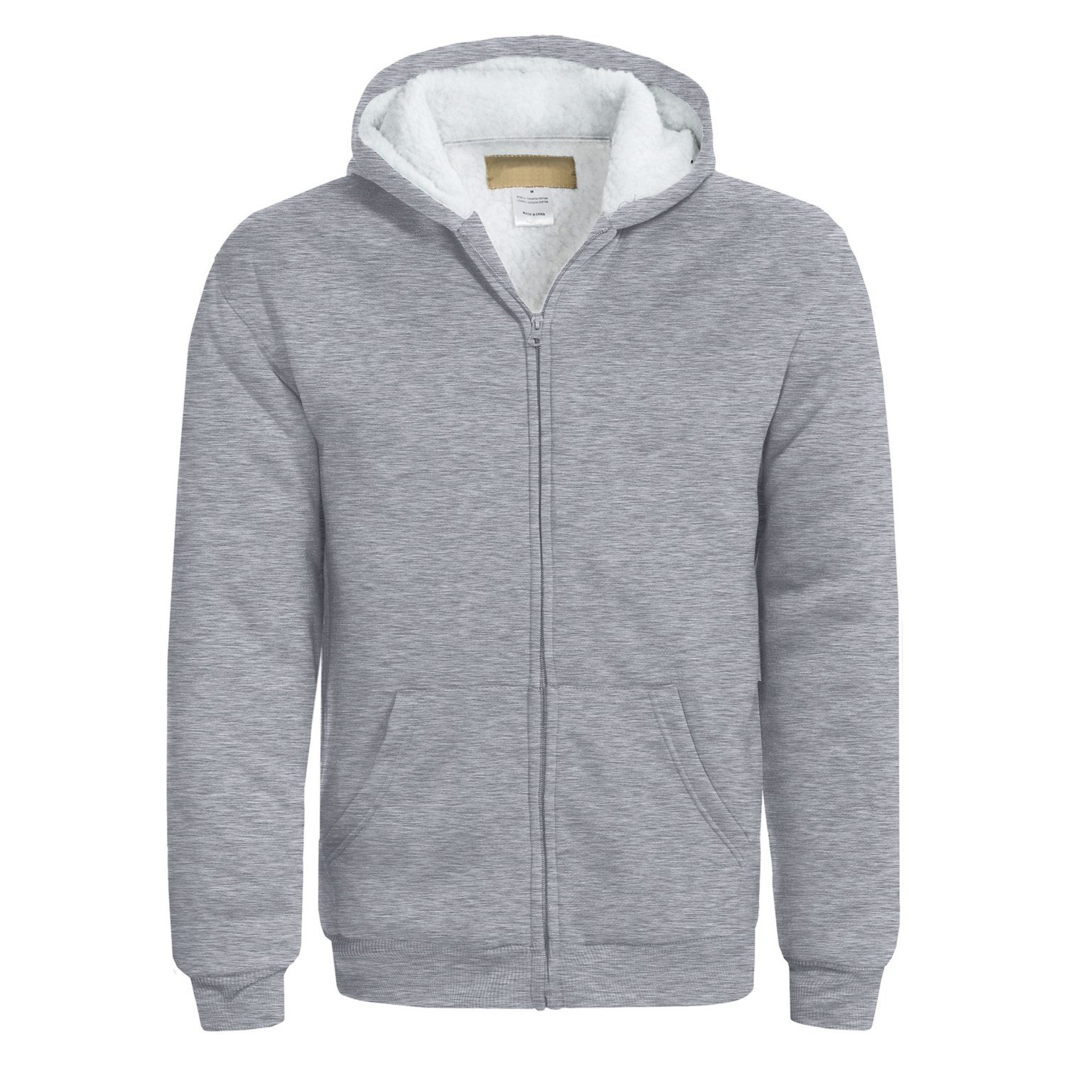 Sherpa-Lined Hoodie Sweatshirt (For Men) - Save 66%