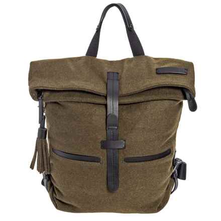 Sherpani Women S Handbags Purses Average Savings Of 51 At Sierra Sherpani Amelia Vintage Backpack Cotton Canvas For Women In Loden Closeouts