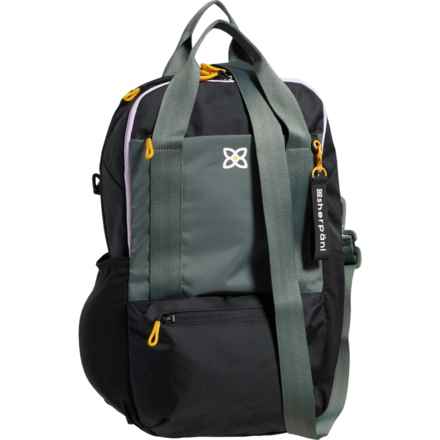 Sherpani Camden Convertible Backpack - Juniper in Juniper