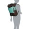 3MVCR_4 Sherpani Camden Convertible Backpack - Seagreen (For Women)