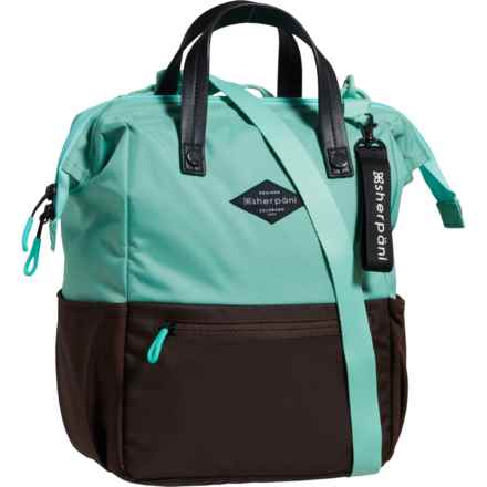 Sherpani Dispatch Convertible Backpack in Seagreen