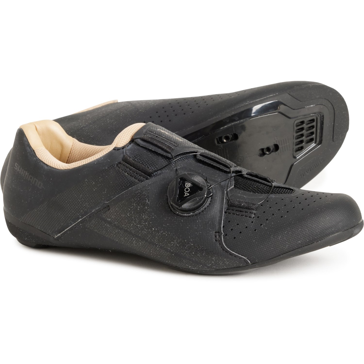 ウェア RC3W SH-RC300 WOMEN Shimano SH-RC300 Women's Road Cycling Shoes in Black