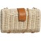 Shiraleah LLC Augustine Paper Straw Clutch (For Women) in Natural