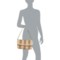 4VRHR_3 Shiraleah LLC Sandy Paper Straw Shoulder Bag (For Women)